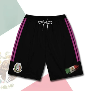 Shorts de sport de football Allemagne Mexique pour hommes et femmes, impression 3D, confortables, décontractés, respirants, séchage rapide, été 2024 - Product Image 1