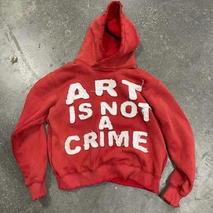 Sweat à capuche vintage unisexe avec logo personnalisé du fabricant, survêtement 3D en coton épais délavé et brodé au soleil - Product Image 6