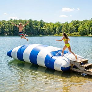 Catapulta de Agua Inflable 5x2m de PVC Resistente con Bomba Eléctrica para Lago y Playa, Directo de Fábrica - Product Image 2