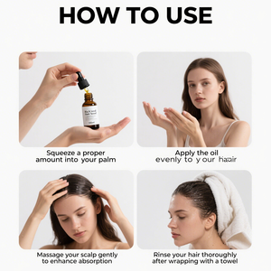 Miglior olio per la crescita dei capelli vegano leggero per assottigliare i capelli che assorbono rapidamente con lo stimolante del follicolo cheratina e antiforfora - Product Image 5