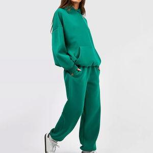 ชุดวอร์มลำลองผู้ชาย สวมใส่สบาย เหมาะสำหรับใส่ในชีวิตประจำวัน ผลิตจากผ้าฝ้ายฟลีซ 100% ซึ่งช่วยระบายความชื้นและป้องกันไฟฟ้าสถิต เหมาะสำหรับออกกำลังกาย - Product Image 2