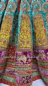 ชุดเจ้าสาวที่สวยงาม lehenga choli กับคู่ dupatta - Product Image 2