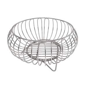 Premium <b>Metal</b> Kitchen <b>Storage</b> Organizer Rust-Resistant Coating Fruit Vegetable <b>Basket</b> Frame Hotel Fresh Produce <b>Storage</b> - Product Image 1