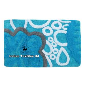 Tapis de bain personnalisé multicolore à rayures de luxe tapis de bain de créateur à séchage rapide coton fabriqué à la machine en gros pour les salles de bain - Product Image 6