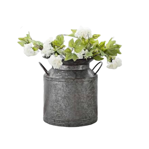 Metal Decorative <b>Garden</b> Planter With Red Color Powder Coating Finishing Round Shape Simple Design for <b>Garden</b> Decoration - Product Image 5