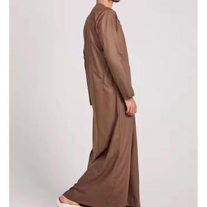Wholesale 2026 Arabic Thobes Islamic Daffah Traditional Muslim Caftanes Qamis Jubba High Quality Arab Clothing - Product Image 4