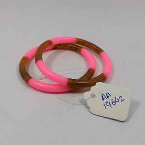 Brazaletes de resina de alta calidad, artesanías duraderas y redondas para mujeres y niñas para ocasiones, fiestas y bodas - Product Image 3