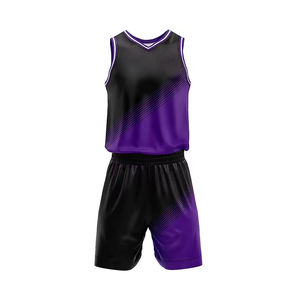 Vente de maillots d'équipe de basket-ball universitaire personnalisés pleine sublimation pour hommes, conception d'uniformes, meilleur prix raisonnable - Product Image 5