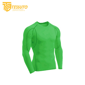 T-shirt de protection anti-UV pour homme en polyester et élasthanne respirant, impression numérique personnalisée, évacuation de l'humidité, respectueux de l'environnement, manches longues - Product Image 4
