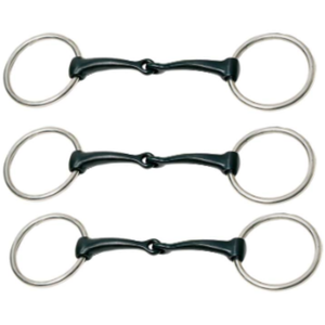 Mèche à anneau en acier inoxydable de haute qualité avec équipement d'équitation en fer doux mèches d'entraînement équestre - Product Image 3