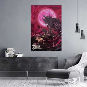 Affiche sur toile The Legend of Zelda Breath of the Wild pour utilisation murale - Product Image 1