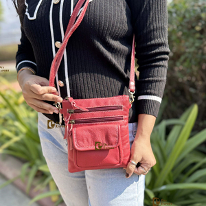 Sac à bandoulière en cuir véritable fait à la main, nouvelle collection de sacs à main élégants, sacs multi-usages pour femmes, sacs de créateurs - Product Image 5
