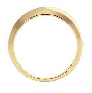 แหวนเพชรสำหรับผู้หญิงขนาด14K สีขาวทองสำหรับผู้หญิงแหวนเพชรสำหรับปลูกในห้องปฏิบัติการทรงกลม0.50กะรัตสไตล์อินฟินิตี้ - Product Image 4