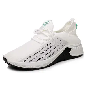 2024 Spring Men's Casual Shoes Soft Sole Mesh Front Lace up Breathable Summer New Walking Style Shoes