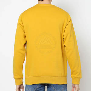 OEM Sweatshirts d'hiver de haute qualité pour hommes Dernier design Col à capuche Motif solide Technique de teint uni Vente en gros disponible - Product Image 3