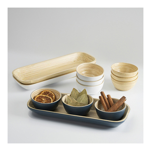 Bol en bambou filé naturel artisanal du Vietnam-TS2018 - Product Image 1