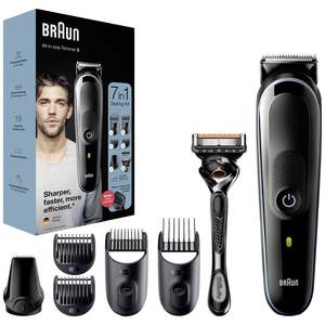 Kit de Recortadora de Pelo Multifuncional Recargable, Inalámbrica, Impermeable IPX7, para Aseo Facial y Corporal, para Afeitar, Barbería, RV - Product Image 1