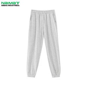 Pantalons de jogging en coton léger pour hommes en gros, pantalons de survêtement personnalisés, taille plus, respirant, design décontracté - Product Image 2