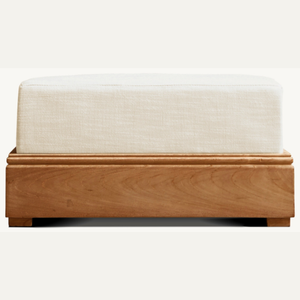 Tabouret ottoman de style moderne Offre Spéciale en bois de bonne qualité pour une utilisation en intérieur avec coussin doux et durable - Product Image 2