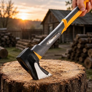 Hache de <span class=keywords><strong>camping</strong></span> <span class=keywords><strong>en</strong></span> acier forgé OEM avec poignée <span class=keywords><strong>en</strong></span> caoutchouc pour fendre du bois, bushcraft, survie, <span class=keywords><strong>camping</strong></span> <span class=keywords><strong>en</strong></span> plein air - Product Image 6