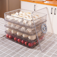 Boîte de rangement pour aliments à 2 étages, multifonctionnelle, pour réfrigérateur, bac à fruits et légumes