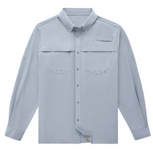 Camisa de Pesca de Manga Larga con Protección Solar UPF 50 para Hombre, Camisa de Secado Rápido para Actividades al Aire Libre - Product Image 1