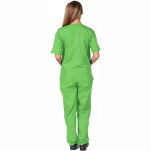 Uniformes Médicos de Enfermería con 3 Bolsillos, Diseño Nuevo en Oferta, Ropa Superior para Personal de Hospital, Estampado Negro, Algodón - Product Image 2