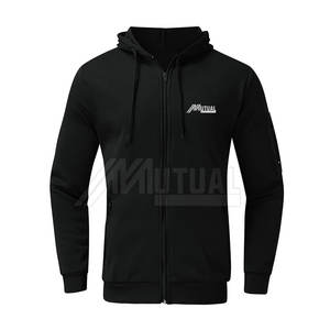 Chaqueta Jersey de algodón 100% para hombre, pantalones, chándal con capucha de patrón sólido para entrenamiento al aire libre, ropa de recreación informal, ecológica - Product Image 3
