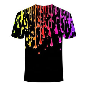 Men's and Women's High Quality 100% Cotton Quick-Dry T-Shirt Custom Logo Short Sleeves Digital Printing Custom Neck - Product Image 2