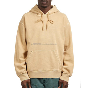 เสื้อฮู้ดดี้โอเวอร์ไซส์คุณภาพสูง ผ้าฝ้าย 100% สไตล์สตรีทแวร์ ลายนูนหลากสี เสื้อฮู้ดดี้หนานุ่มสำหรับฤดูหนาว ขายส่ง - Product Image 6