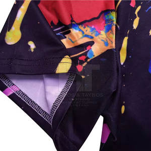 2025 mejor llegada ropa Casual sublimación camiseta diseño personalizado tela de poliéster ligero transpirable alta calidad hombres - Product Image 4