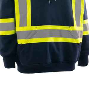 Veste de sécurité de travail respirante haute visibilité de haute qualité sur mesure pour l'extérieur vente en gros de veste de sécurité de haute qualité 2025 - Product Image 3