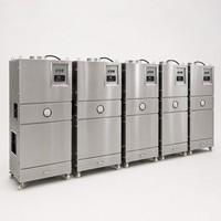 Collecteur de poussière mobile industriel 2,2 kW 1500 m³/h pour rizière