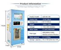 Distributeur d'eau public extérieur pour bouteilles de 5 gallons, station de remplissage automatique, distributeur d'eau potable commercial à osmose inverse