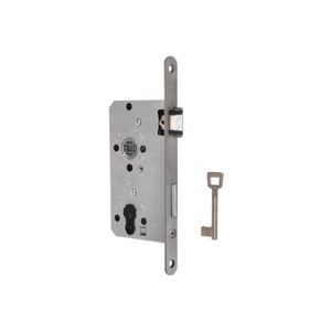 Serrure à mortaise OBI K3 72/55/20, acier meulé BB, droite - Product Image 1