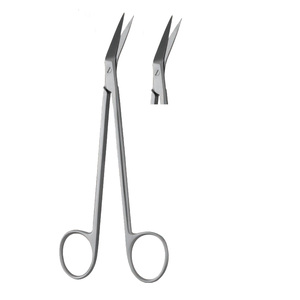 Sterilizable Hospital-Grade Surgical Scissors | Medical <b>Stainless</b> <b>Steel</b> <b>Angled</b> Scissor For Clinical Use - Product Image 6