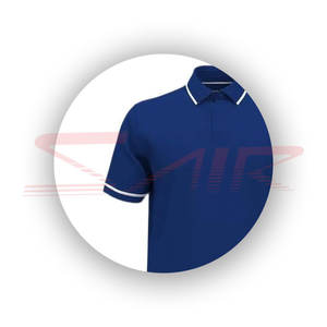 เสื้อโปโลลำลองสำหรับผู้ชายและเสื้อยืดแขนสั้นระบายอากาศได้ดีผ้าฝ้ายและใยไผ่ขายส่ง - Product Image 4