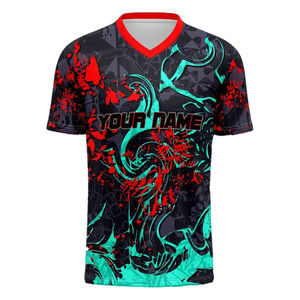 Uniformes de Fútbol Sublimados y Bordados de la Mejor Calidad al Por Mayor, Estilo Nuevo, Precio Económico, Transpirables, Ligeros, Servicio OEM - Product Image 2