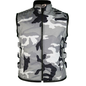 Gilet en cuir 100% de style décontracté pour hommes, idéal pour l'hiver-Vêtements d'extérieur en toile de haute qualité à un prix raisonnable avec service OEM - Product Image 1