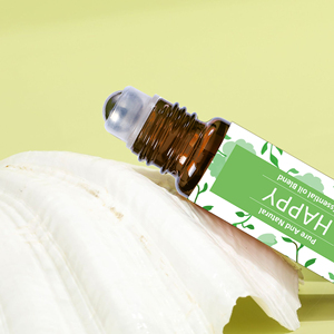 Tinh dầu thơm trị liệu nguyên chất pha trộn tự nhiên 10ml dạng lăn, nhãn hiệu riêng OEM, hương bạc hà oải hương - Product Image 4