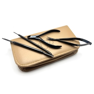 Black Stainless Steel <b>Nail</b> <b>Clipper</b> Cutter Grooming Kit Manicure <b>Set</b> Pedicure Toe <b>Nail</b> Art Tools <b>Set</b> Kits - Product Image 2