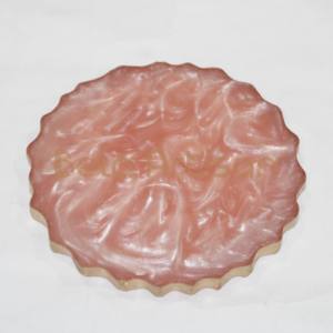 Juego de posavasos de resina ovalada personalizada ecológica de alta calidad Reversible para planificadores de eventos y proveedores con fines promocionales - Product Image 4