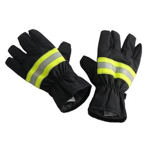 Gants de lutte contre l'incendie en peau de mouton, noués à la main, pour la formation et la compétition, avec fonction antidérapante - Product Image 6
