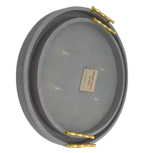 ถาดใส่ของทรงกลมทำจากเรซินเทียมขนาด0.51x0.51x0.075แบบกำหนดเอง - Product Image 1