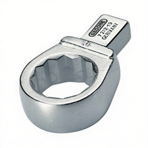 GEDORE 7212-17 Key White Ring Insertion Tool 17mm 9x12mm CV Steel <b>Wrench</b> - Product Image 3