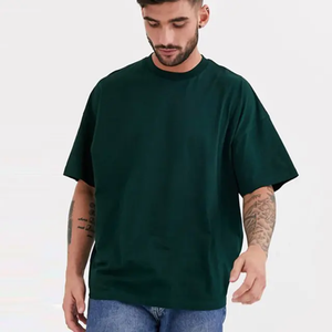 Premium personalizar hombres Casual verano cuello redondo Camiseta suelta de gran tamaño camisa de manga corta al aire libre moda lavado ácido ropa de diario - Product Image 6