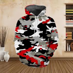 Wholesale Custom Sublimated Hoodies All Over Print <b>Dye</b> Sublimation Hooded Sweatshirt for Men Women 3D Full Graphic Pullover - Product Image 2