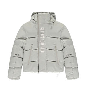 OEM Vente en gros Décontracté Rue Hiver Manteau bouffant à capuche détachable Veste personnalisée imperméable en duvet pour hommes - Product Image 2