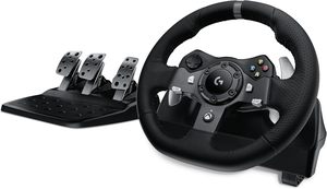 Volante de Carreras Logitech G920 de Alta Calidad y Pedales, con Force Feedback Real, Palancas de Cambio de Acero Inoxidable - Product Image 2