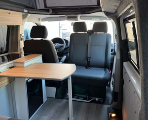 LISTO PARA ENVIAR RV 2023 Sedán para T6 de Lujo, Usado, para Camping, 4-6 Personas, Emisión Euro IV, Blanco, Motor 4.5L, Automático, Cuero - Product Image 3